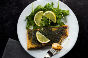ginger curry salmon