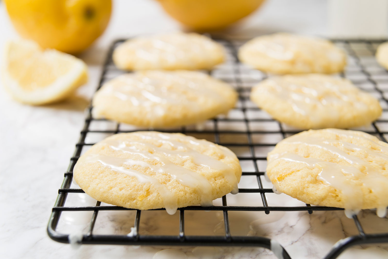 lemon almond cookies